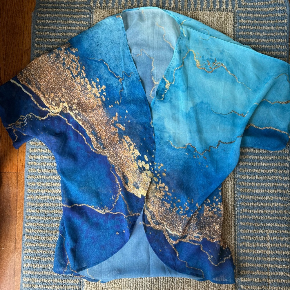 Elegant Kimono Style Cardigan Wrap